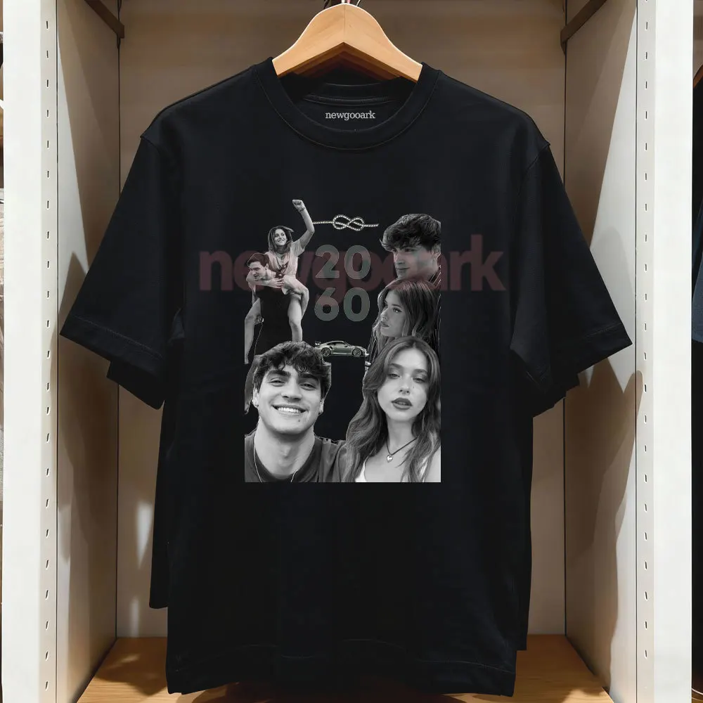 Culpa Nuestra تي شيرت مطبوع أفلام رومانسية إسبانية خطأنا نوح موران نيك ليستر تي شيرت امرأة رجل قطن بلوزات مستديرة العنق تيز