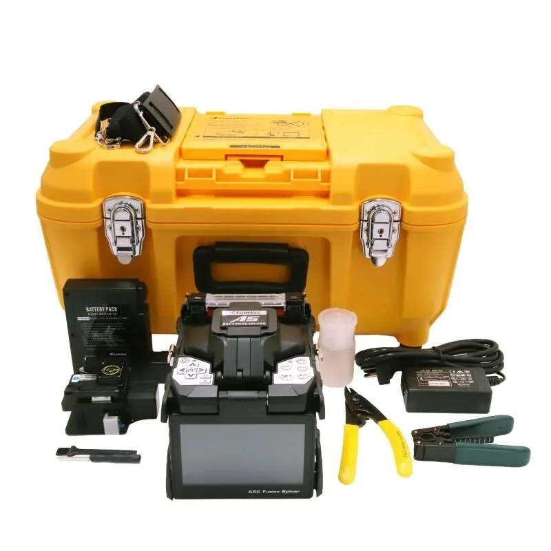 Tumtec fusion Splicer A5 /A9 /A9+   FTTH Fusion Splicer Fiber Optic Splicing Machine