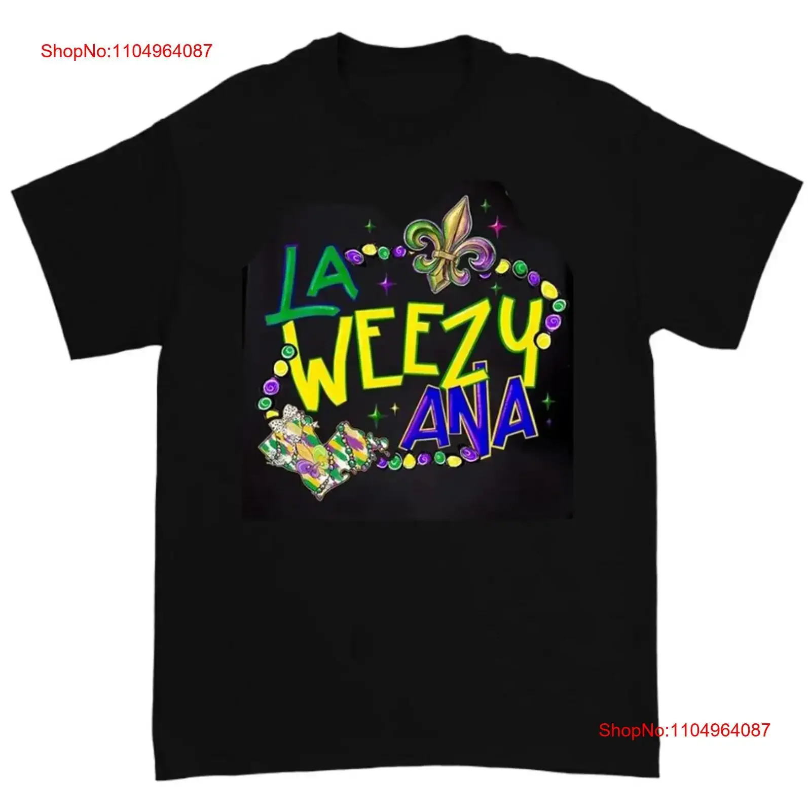 

Футболка La Weezy Ana SweaT Mardi Gras 2025 Louisiana Fat Tuesday Funny Nola Strong vintage Washed homme Растянутая мода