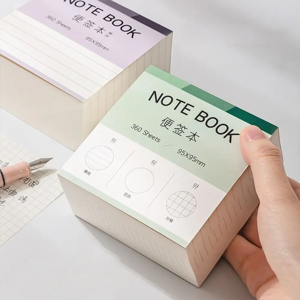 

Korean Meaasge Paper Note Paper Memorandum To Do List Note Pads Non-Sticky Thickness Memo Pads School