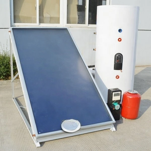 

Energy saving and antifreeze closed-loop pressurized split flat panel solar water heater independent galvanized steel RV hotel
