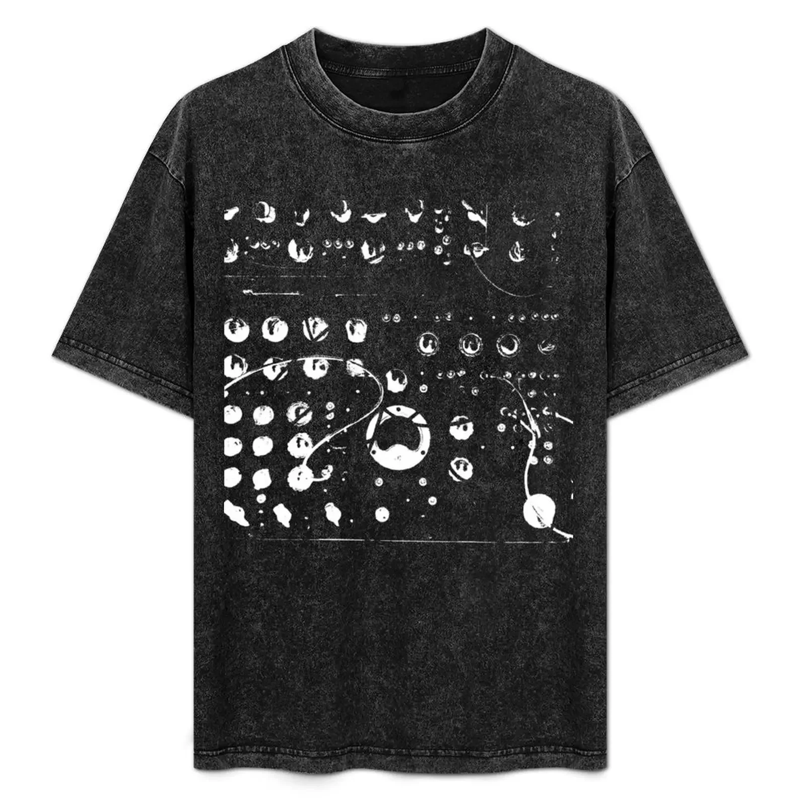 

Binary Analog Technology Synthesizer T-Shirt vintage clothes shirts graphic tee sports fans men t shirt