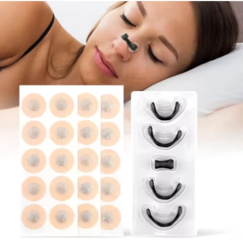 

Skin Safe Magnetic Nose Strips,Sport Nasal Dilator,Intake Breathing Nasal Strip Starter Kit Boost Oxygen Snore Reducing Aids