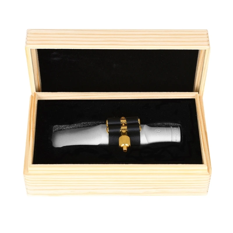 Durable Brass Tenors Saxophone B Flat Mouthpiece for Player Enhances Acoustics