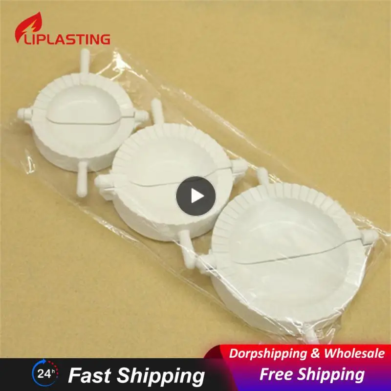 Automatic Dumpling Maker Double Heads Press Dumplings Mold Machine Empanadas Ravioli Wrappers Mould Kitchen Gadgets