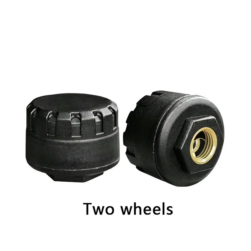 Bluetooth Tire Pressure Monitoring Kit with Smartphone App, External Sensors, Real Time Temperature Alert, Waterproof Housing