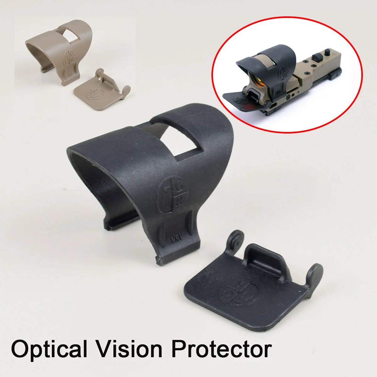 Tactical Rifle Optical Mirror C-M Accessories C-More Red Dot Reflective Vision Protector