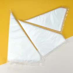 100PCS Disposable Pastry Bags PO Anti-burst Cake Cream Decoration Icing Piping Bag Biscuit Cupcake Decorating Tools For Baking