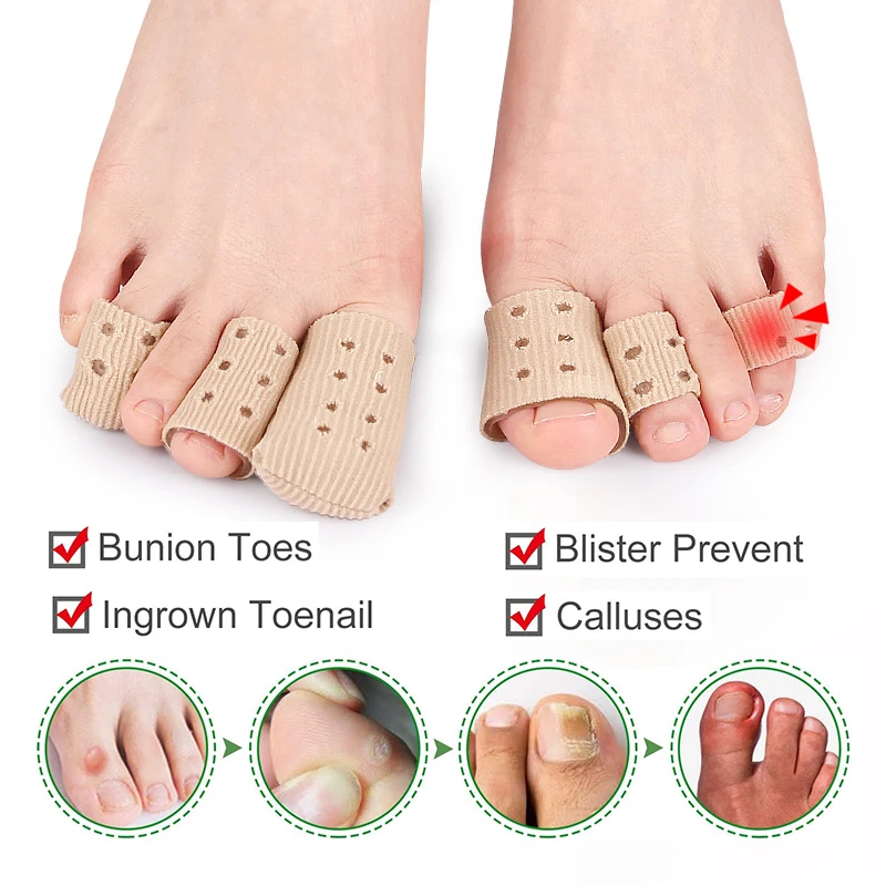 Pexmen Puntale Protezioni per puntali chiusi con fodera in gel Previene il sollievo dal dolore per calli, vesciche e unghie incarnite