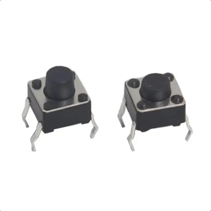 【50PCS】Button Touch Switch 6X6X4.3MM Keys Button DIP 4pin Light Touch Switch 6X6X5 6/7/8/9/10/11/12/13/14/15/17/19/20/30