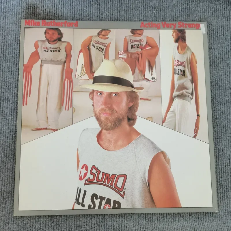 Michael Rutherford ACTING VERY STRANGE Disco de vinilo de 12 pulgadas y 2 LP para Michael Rutherford