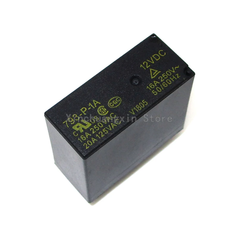 

Original New SONG CHUAN 793-P-1A-12VDC 793-P-1A-DC12V 793-P-1A-24VDC 793-P-1A-DC24V 6PINS 16A 12VDC 24VDC Power Relay