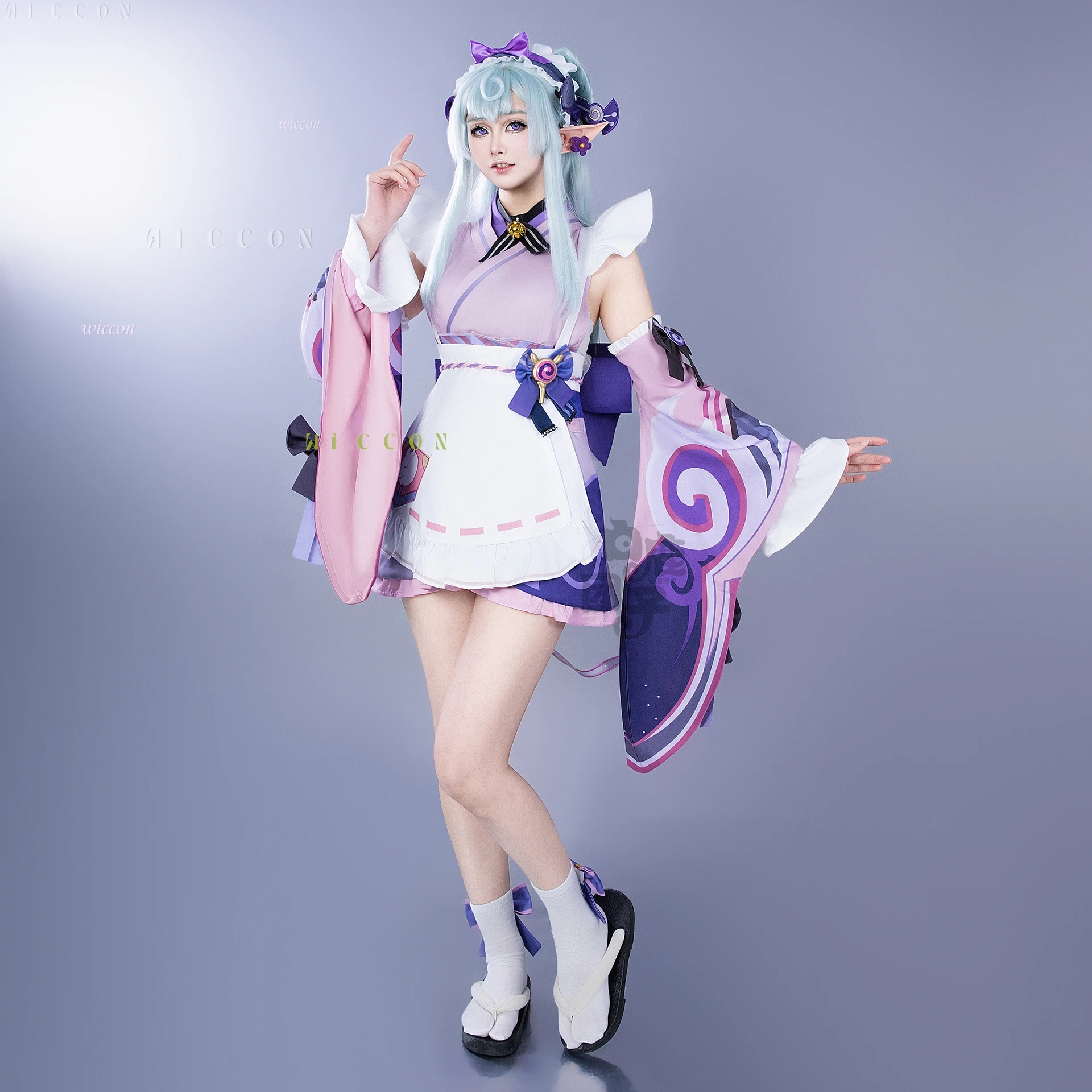 2025 أزياء ميزوكي يوميميزوكي ميزوكي التأثيرية أحذية شعر مستعار جيتا لعبة جينشين إمباكت كوسبلاي بدلة نسائية ملابس حفلة الهالوين