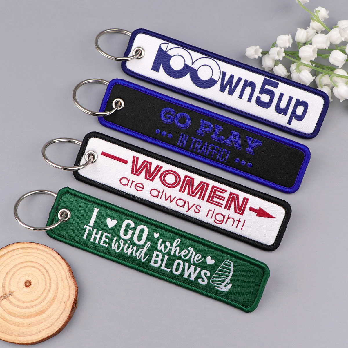 1PC Biker Phrase Embroidered K - Car Accessories Quotation review and price