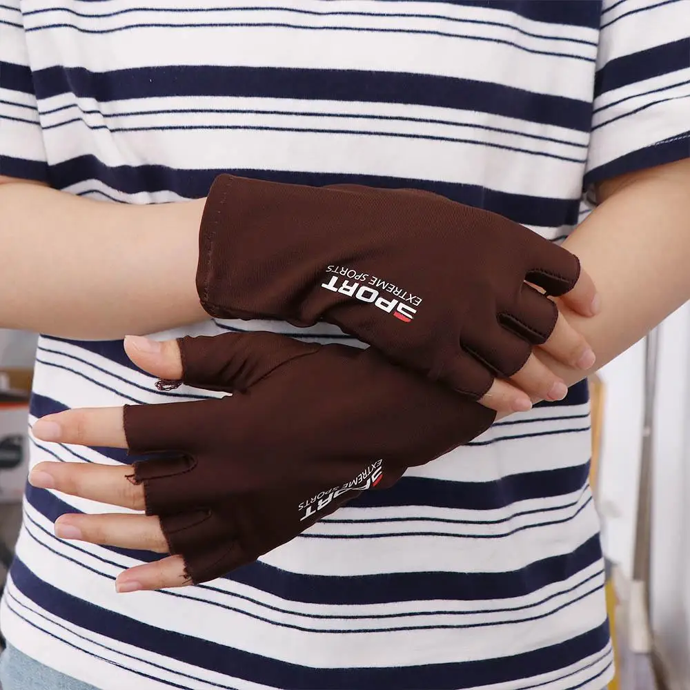 장갑 운전 장갑 사이클링 장갑 얼음 실크 남성 낚시 장갑 여성 장갑 터치 스크린 장갑 여름 자외선 차단제 장갑