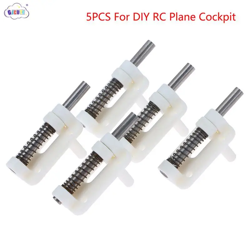 5 Pcs High Quality Canopy Lock For DIY RC Plane Cockpit Hatch Door Fixed Lock Hatch Cover Aircraft Model Accessories