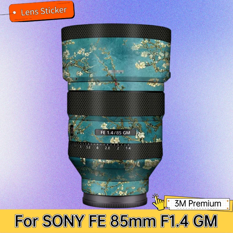 

Защитная Наклейка для SONY FE 85 мм F1.4 GM, Виниловая пленка для защиты от царапин SEL85F14GM 1,4/85