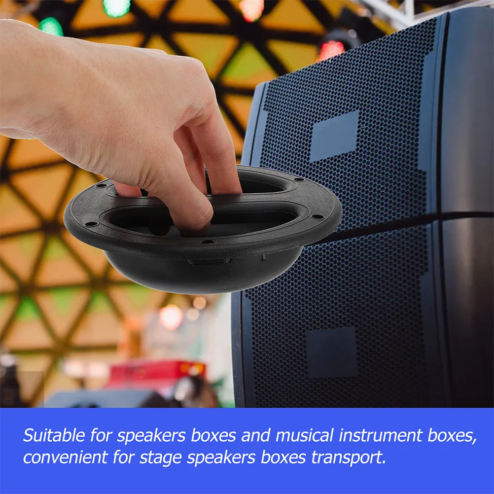 

DOITOOL 8 Pcs Speaker Box Handle Replacement Recessed Cabinet Carry Grasp Holder for Sound Equipment