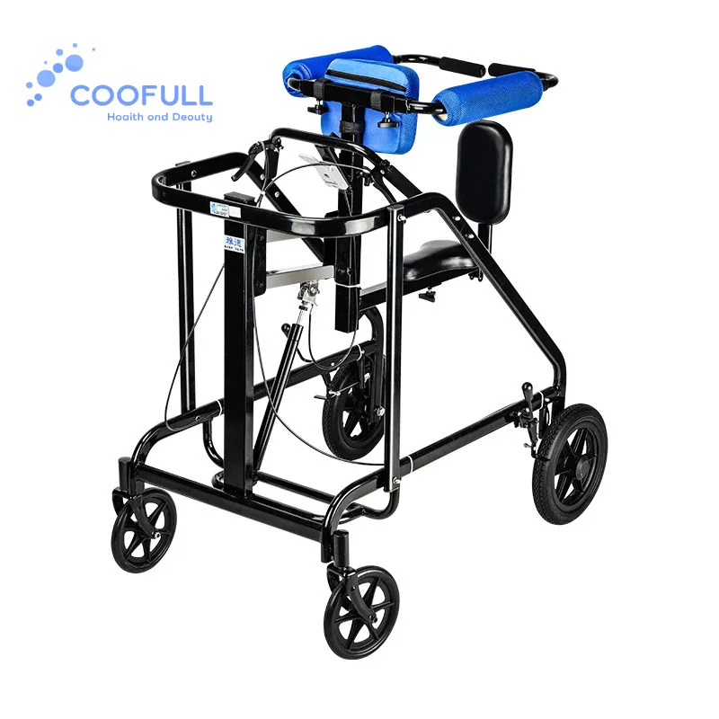 Coolfull Electric Lifting Adult Walkers Rehabilitation Training Equipment  Walking Aid Walk Stand for Improved Walking Therapy