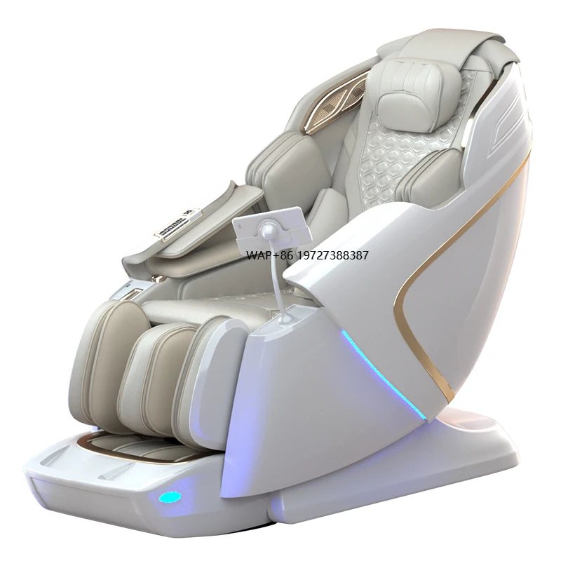 2024 Multifunctional Automatic Robotic 5D Zero Gravity Luxury Stretch Dual Core Sl Track Massage Chair-image