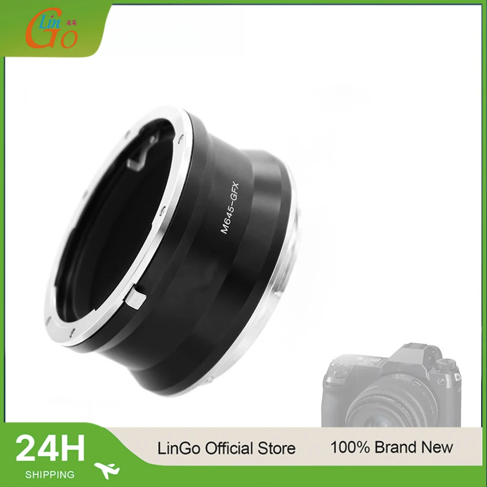 

Переходное кольцо LinGo M645-GFX для объектива Mamiya 645 под байонет Fuji G для среднеформатных камер GFX50S 50R