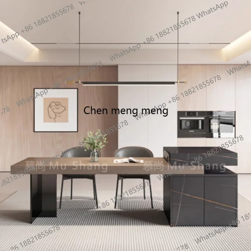 Luxury Modern Dining Table Kitchen Extending Extendable Restaurant Dining Table Designer Service High Muebles Office Furniture