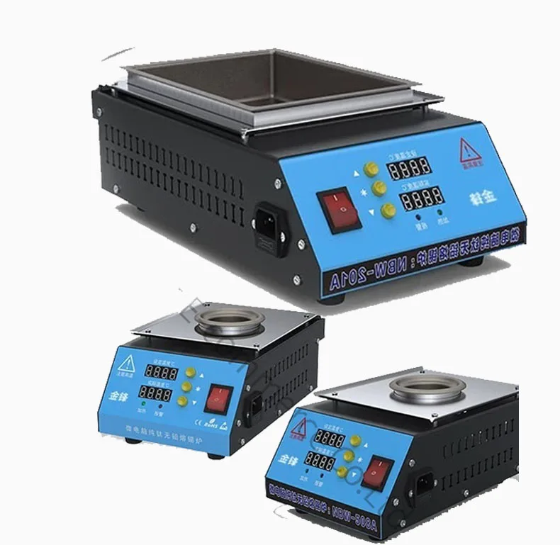JF508B Industrial Tin Furnace Soldering Furnace Pure Titanium Dip Machine Thread Hanginge Electrical Tin Pot