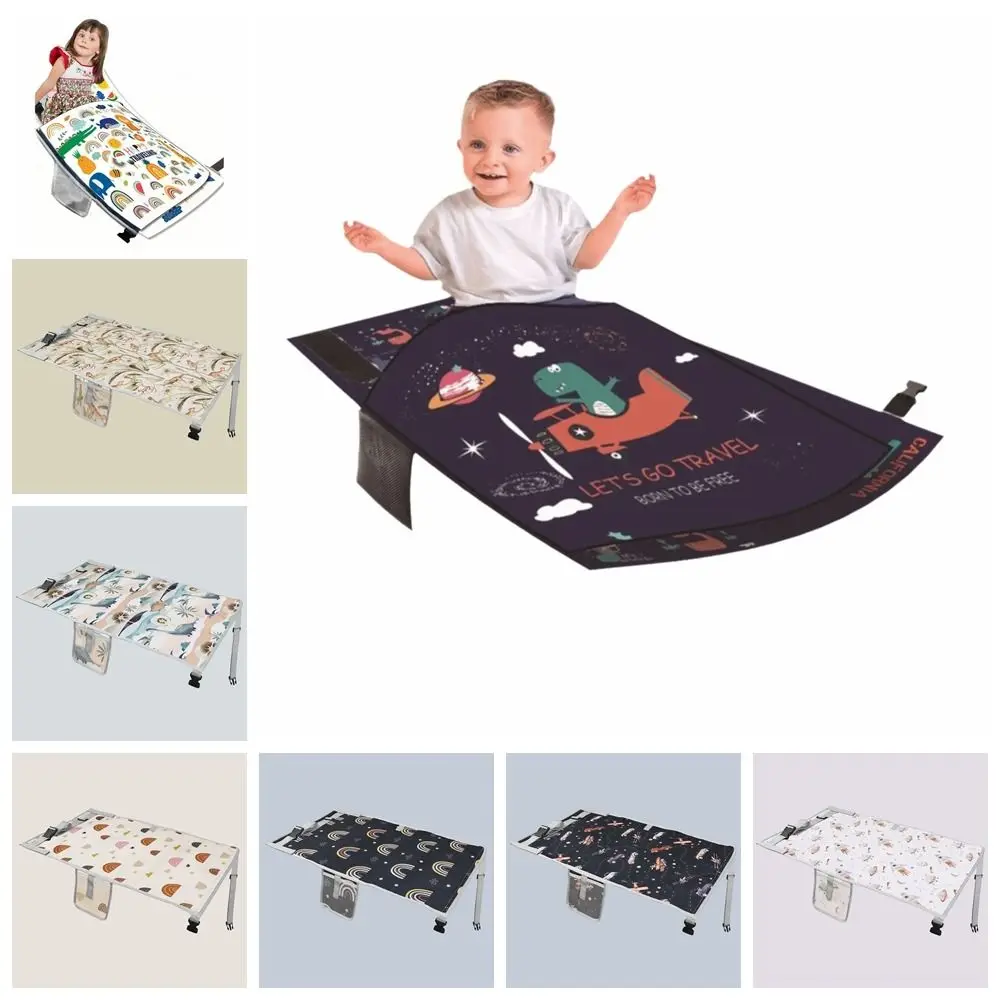 Letto per aereo da viaggio portatile per bambini Comodo poggiapiedi per gambe Letto per poggiapiedi per bambini Stile amaca pieghevole