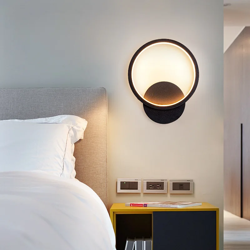 

Modern LED Wall Lamp Nordic Wall Light Home Decor Fixture Minimalist Wall Sconce Led Illumination For Balcony Entrance Bedroom