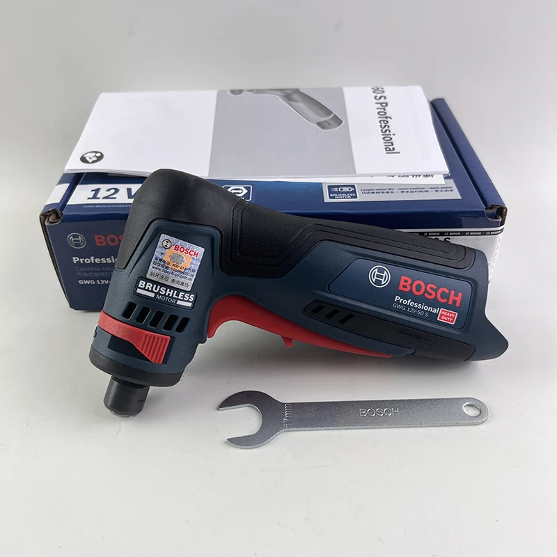 Bosch GWG12V-50S Electric Grinder Household 12V Wireless Straight Grinder Sand Grinder Power Tool