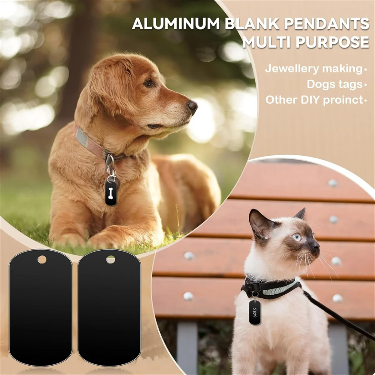 Aluminum Tags 50 Pa…