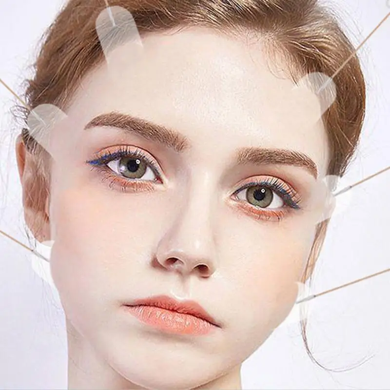 V Forma Fina Face Adesivos, Invisível Rugas Faciais flacidez, Lift Up, Face Lifter, Cinto Shaping, Fita Adesiva