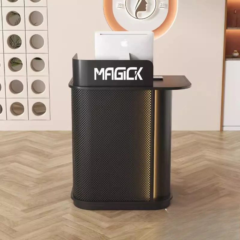 

2025 new store small checkout page restaurant welcome VIP desk high-end consultation and guidance desk hotel