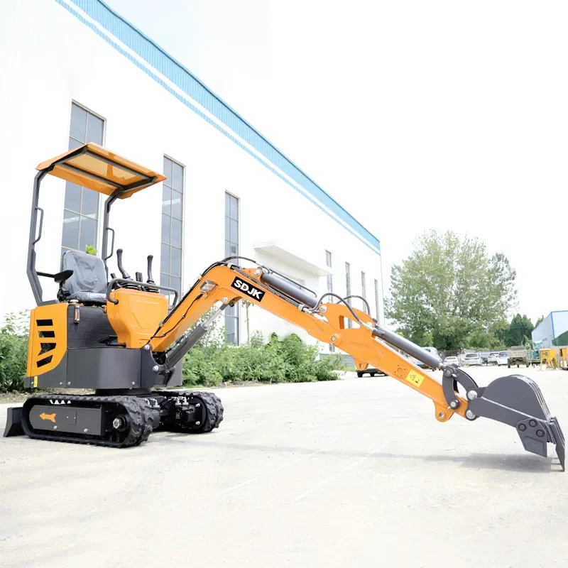 1 Ton Mini Crawler Excavator  Auger Small Digger Factory Price for Sale 1.2 Ton Bagger CE EPA China Factory customization