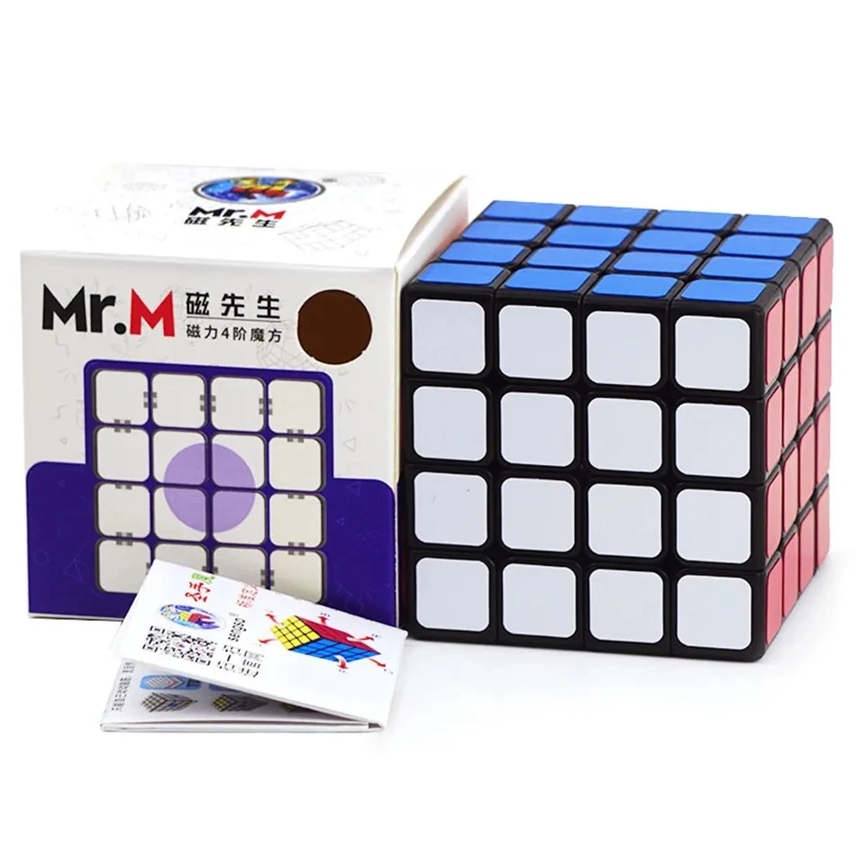 4x4 Würfel Sengso 4x4 Mr.M Magnetischer Geschwindigkeitswürfel Shengshou Zauberwürfel 4x4x4 Magnetische Mr M Magnete Cubo Magico Puzzle Zappelspielzeug