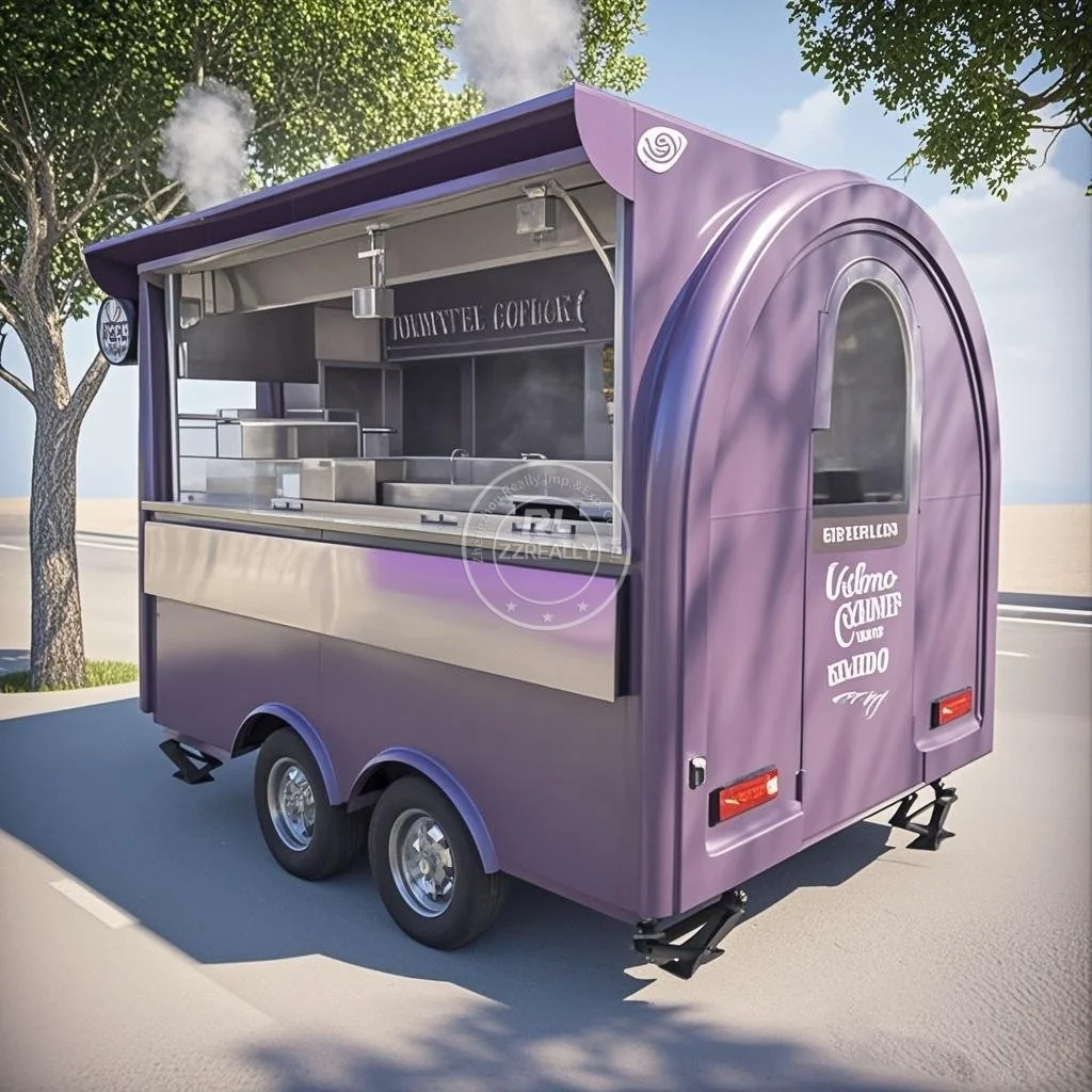 

Factory Custom Truck Mobile BBQ Trailer for Sale Ice Cream Truck Concession Trailer Juice Vending Truck Food Trailer Fully Equip