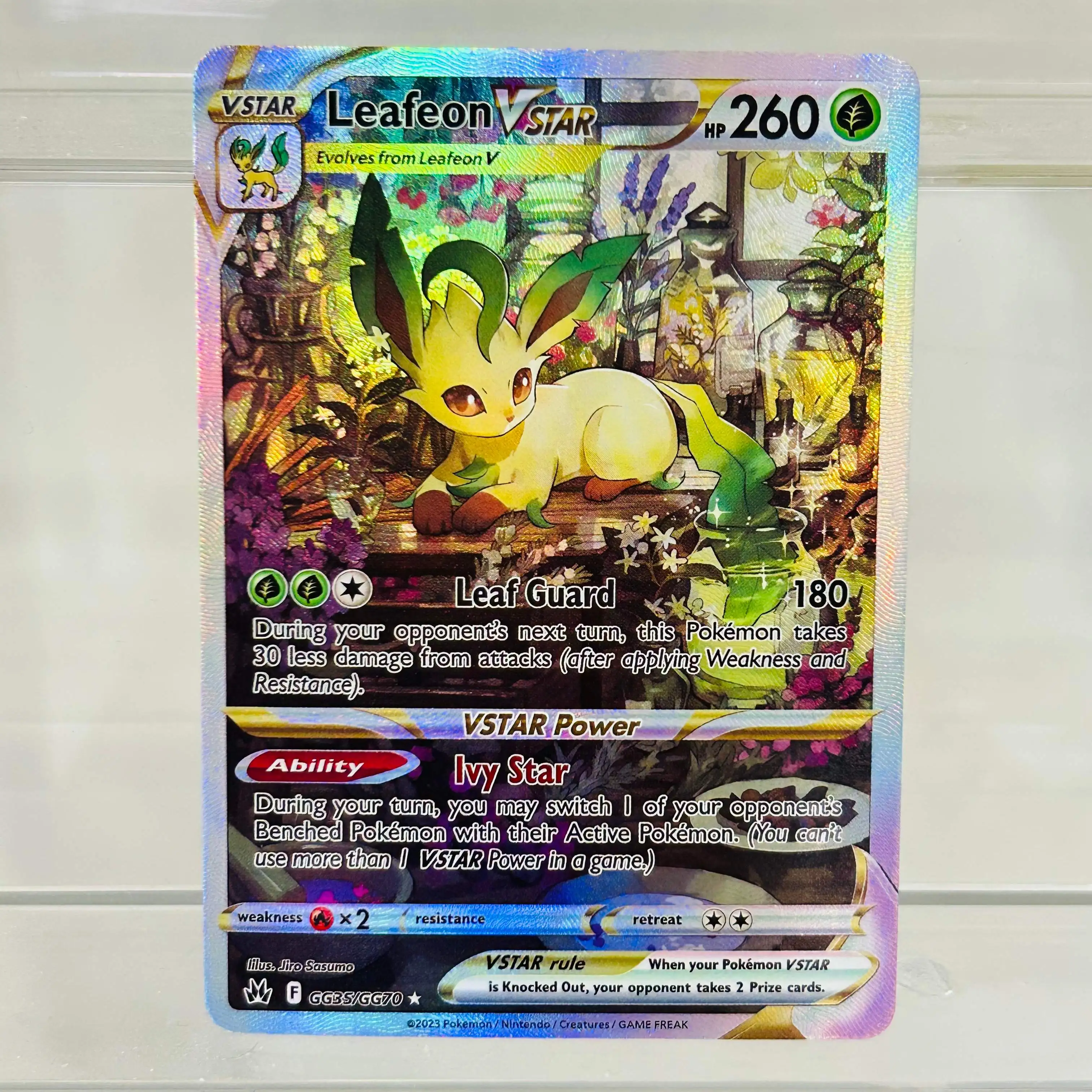leafeon pokemon card vstar - Crown Zenith - Phylalli VSTAR has 260 HP and is still a Plant type Is the V-Star Leafeon I