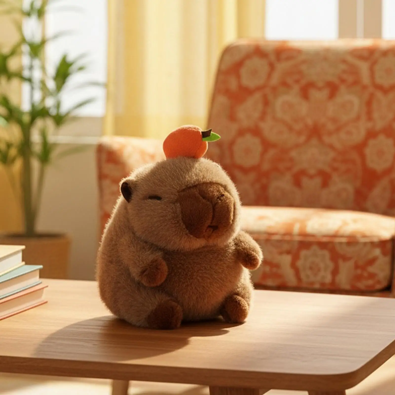 Capybara chantant en peluche électrique interactive, poupée douce, jouet électronique en peluche pour garçons et filles, centres de garderie, vacances d'anniversaire