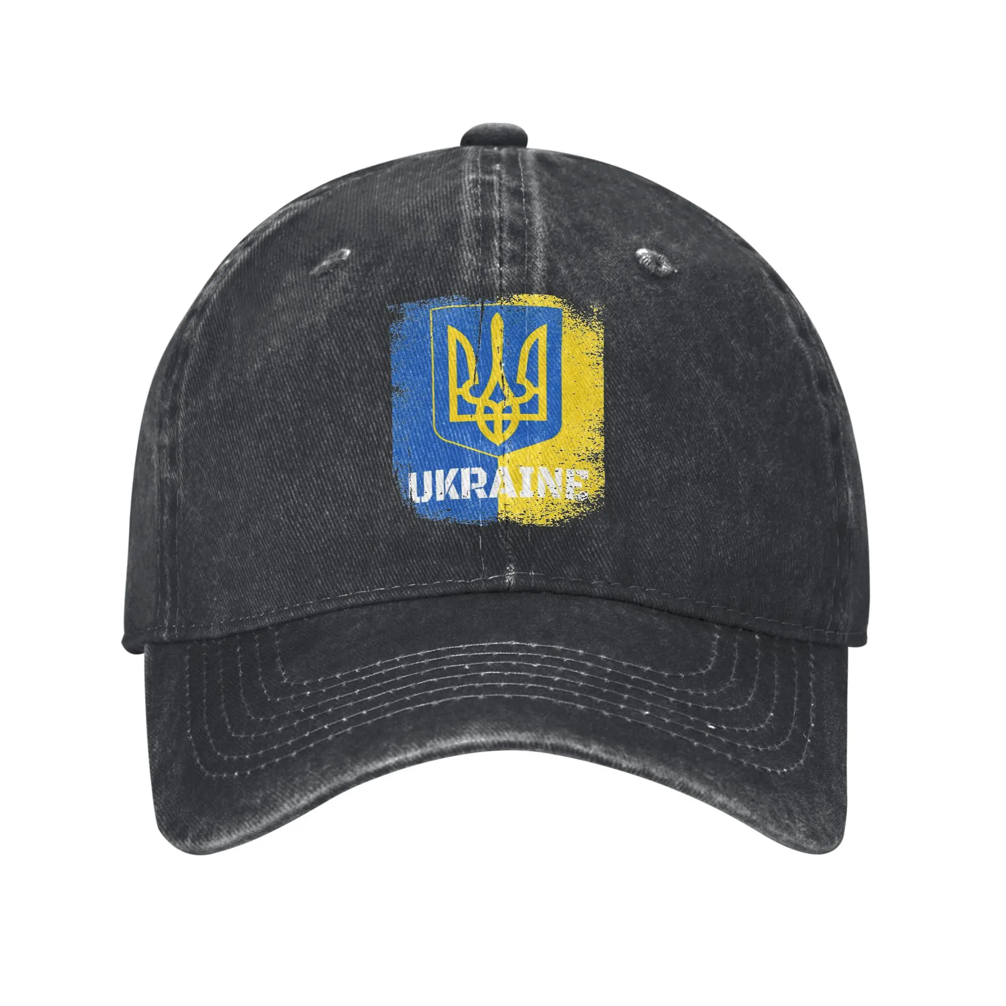 

Washed Baseball Cap Ukraine Symbol Ukraine Flag Summer Hip Hop Hats For Women Men Fashion Running Hippie Sun Snapback Cap