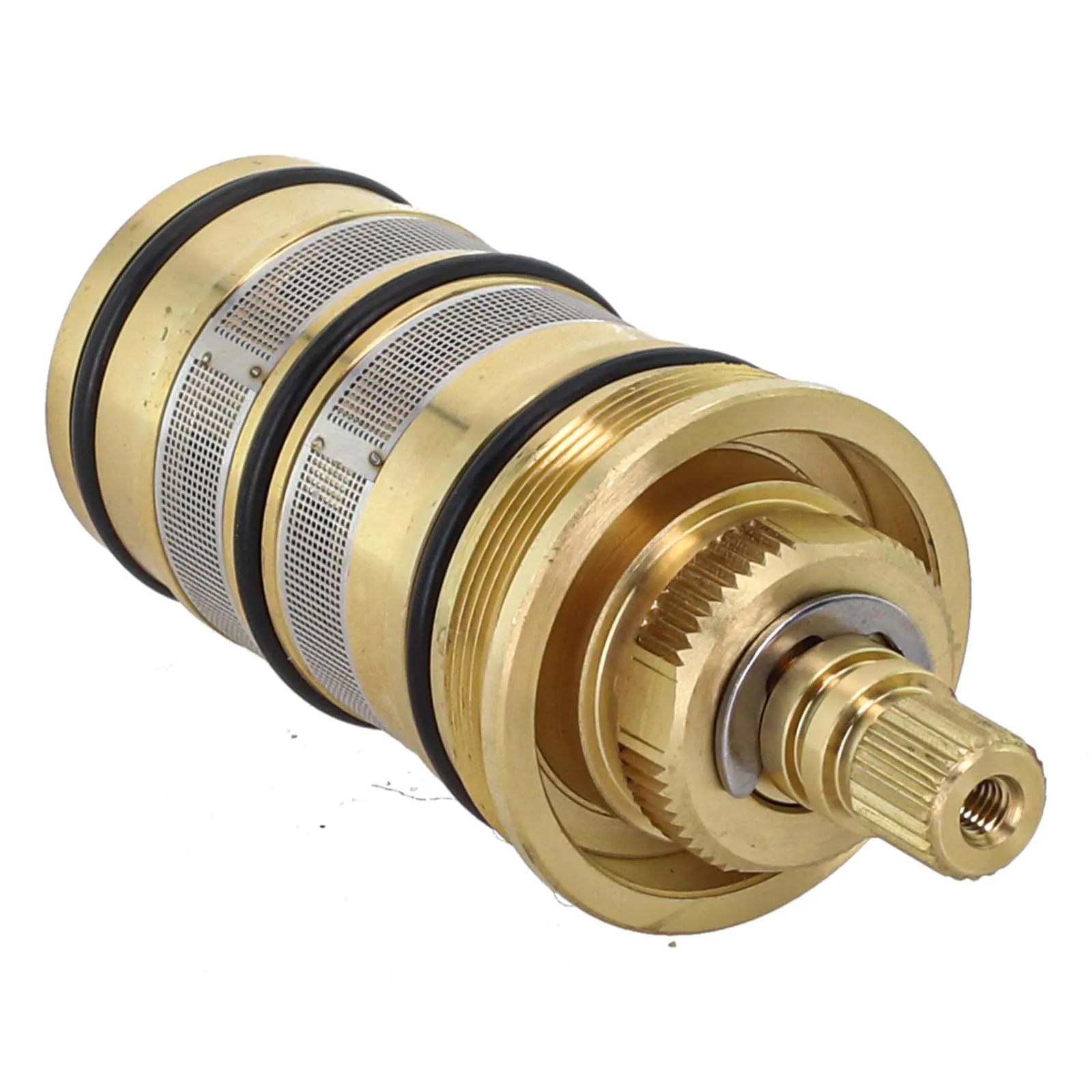 Material Brass Thermostatic Cartridge Temperature Range 20-48 C Easy Installation Full Copper High-quality Materials