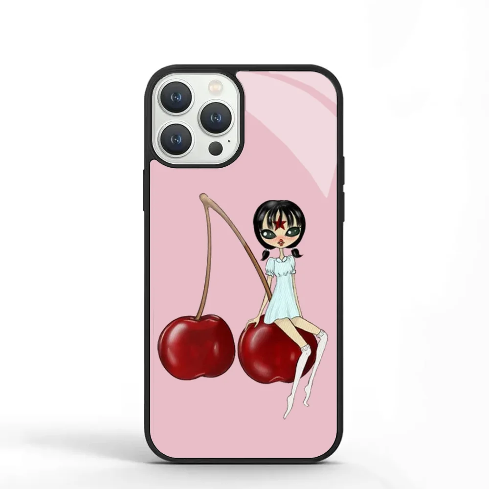 Cindy Kimberly Phone Case For IPhone 11 12 13 14 15 Plus Pro Max Mirror Acrylic PC TPU Cover