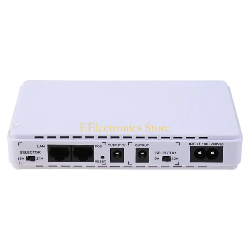 B03C UPS Uninterrupted Power Supply 8800mAh Lithium Backup Battery 5V9V12V15V24V Output Multiple Protect Lithium Battery