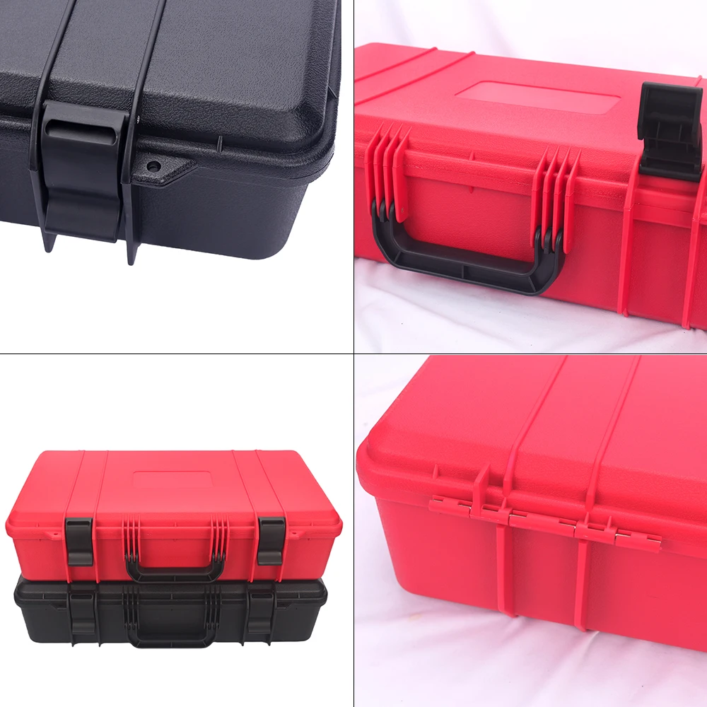 Safety Hard Carry Case Tool Box With Foam Storage Box Instrument Toolbox Hard Plastic Case Tool Box Organizer