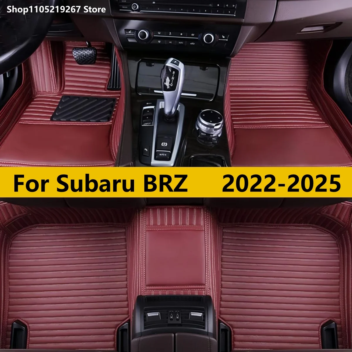 

Для Subaru BRZ 2022 2023 2024 2025 автомобильные коврики на заказ автомобильные подушечки для ног автомобильный ковер чехол аксессуары для интерьера