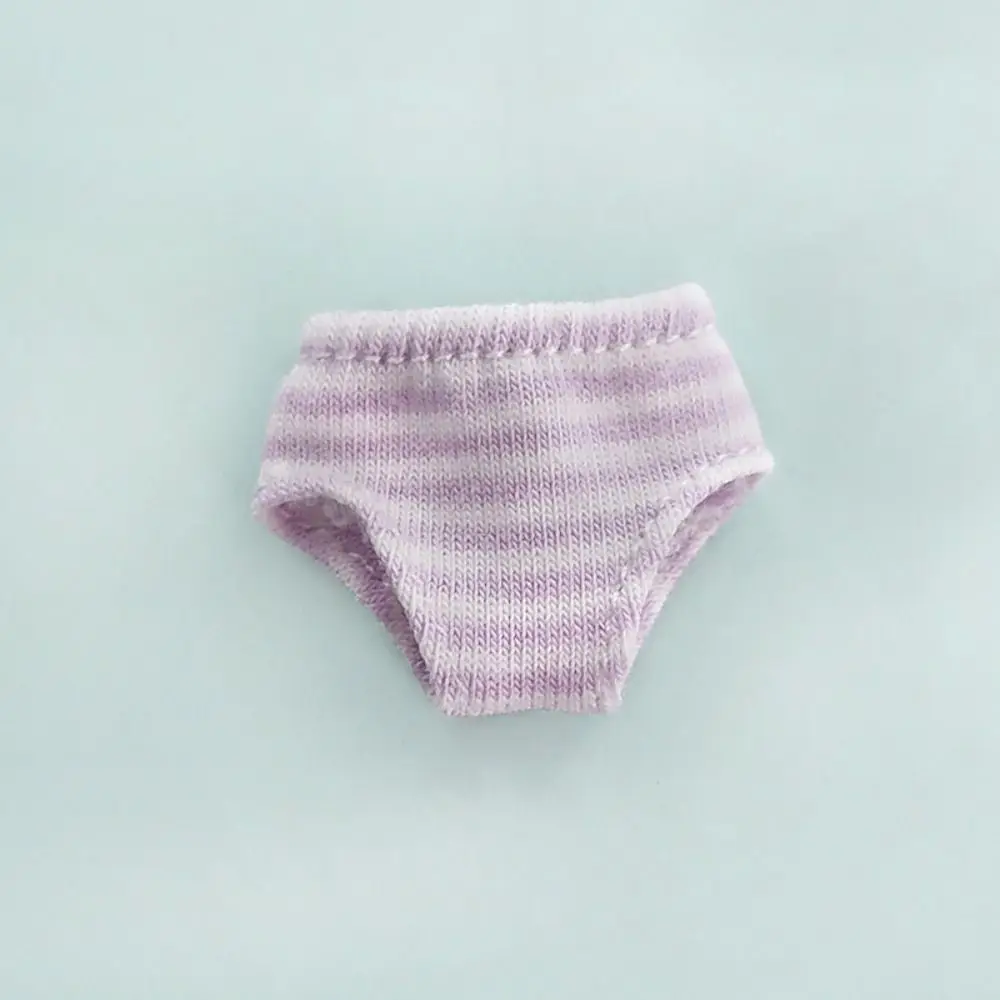 Cute OB11 Doll's Underwear DIY 12 Colors Cotton Underwear Elasticity Doll Clothes Accessories