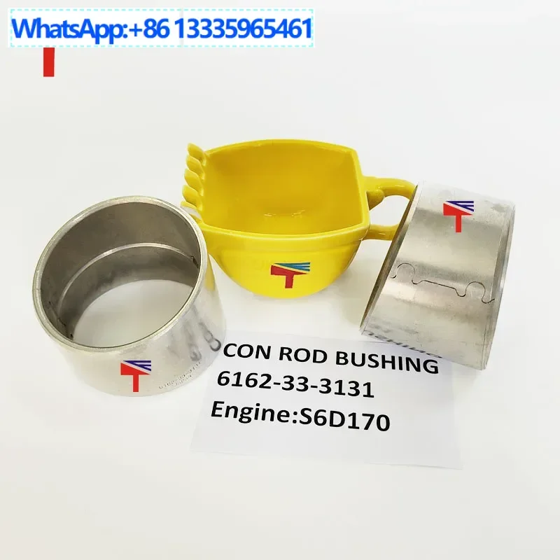 

Connecting rod copper sleeve 6162-33-3131 suitable for construction machinery S6D170 engine parts
