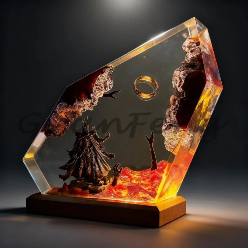 LED Bedside Lamp Fantasy Ambient Decor Light for Home Bedroom Desktop Ornament Gift