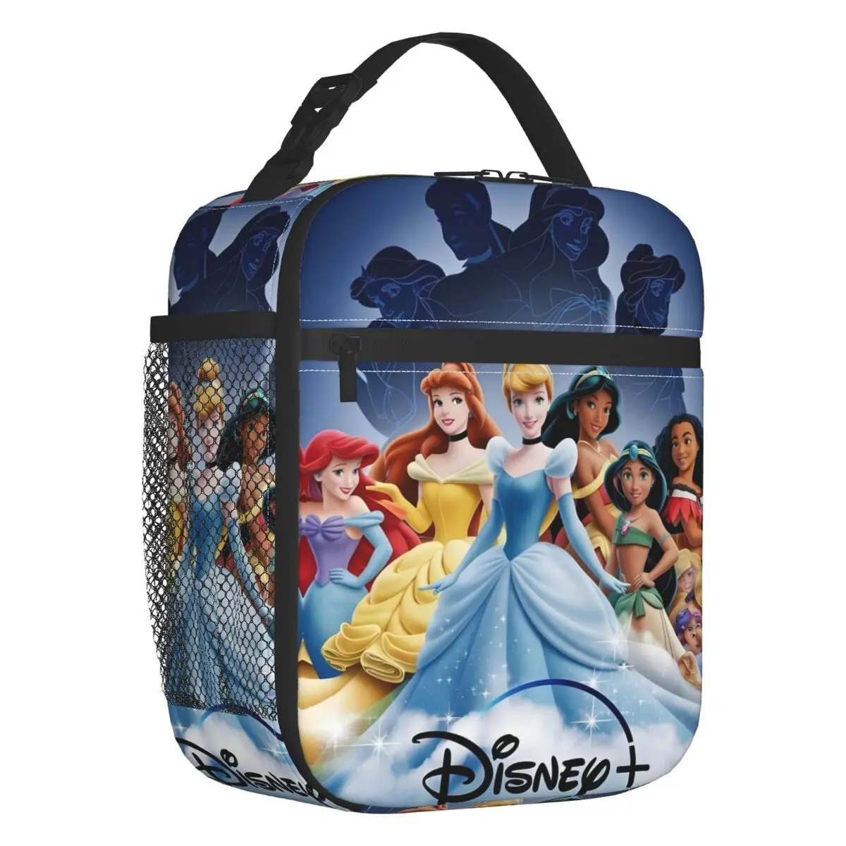 

Изолированная сумка для обеда Kawaii Princess на заказ, классическая аниме-мультяшная портативная термохолодильник, ланч-бокс для еды, открытый кемпинг