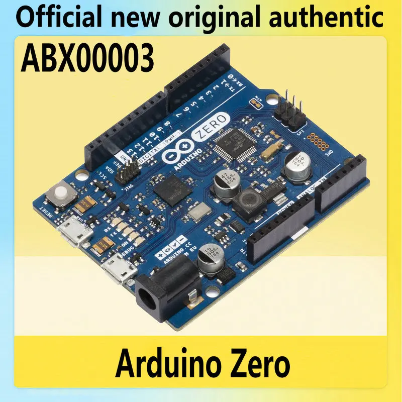 

Arduino Zero ABX00003 ATSAMD21G18 32-бит ARM Cortex M0 + официальная новая Оригинальная authe ntic макетная плата