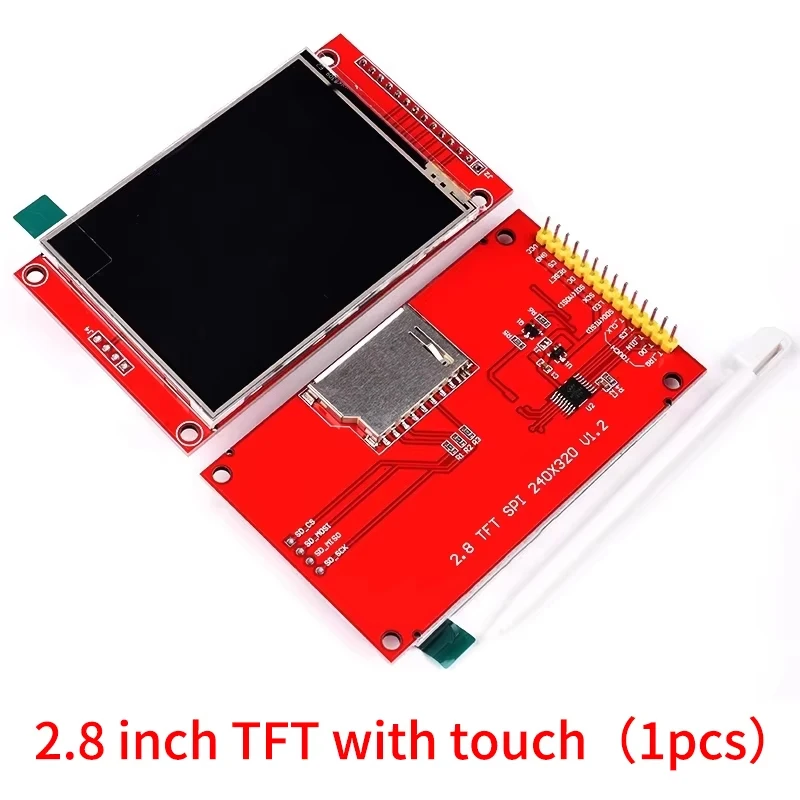 TFT LCD Display Modul 1,44/1,8/2,0/2,4/2,8 Zoll IPS 7-Pin SPI Bildschirm ST7735/ILI9341 Treiber Touchpanel 320x240 Für Arduino ESP32